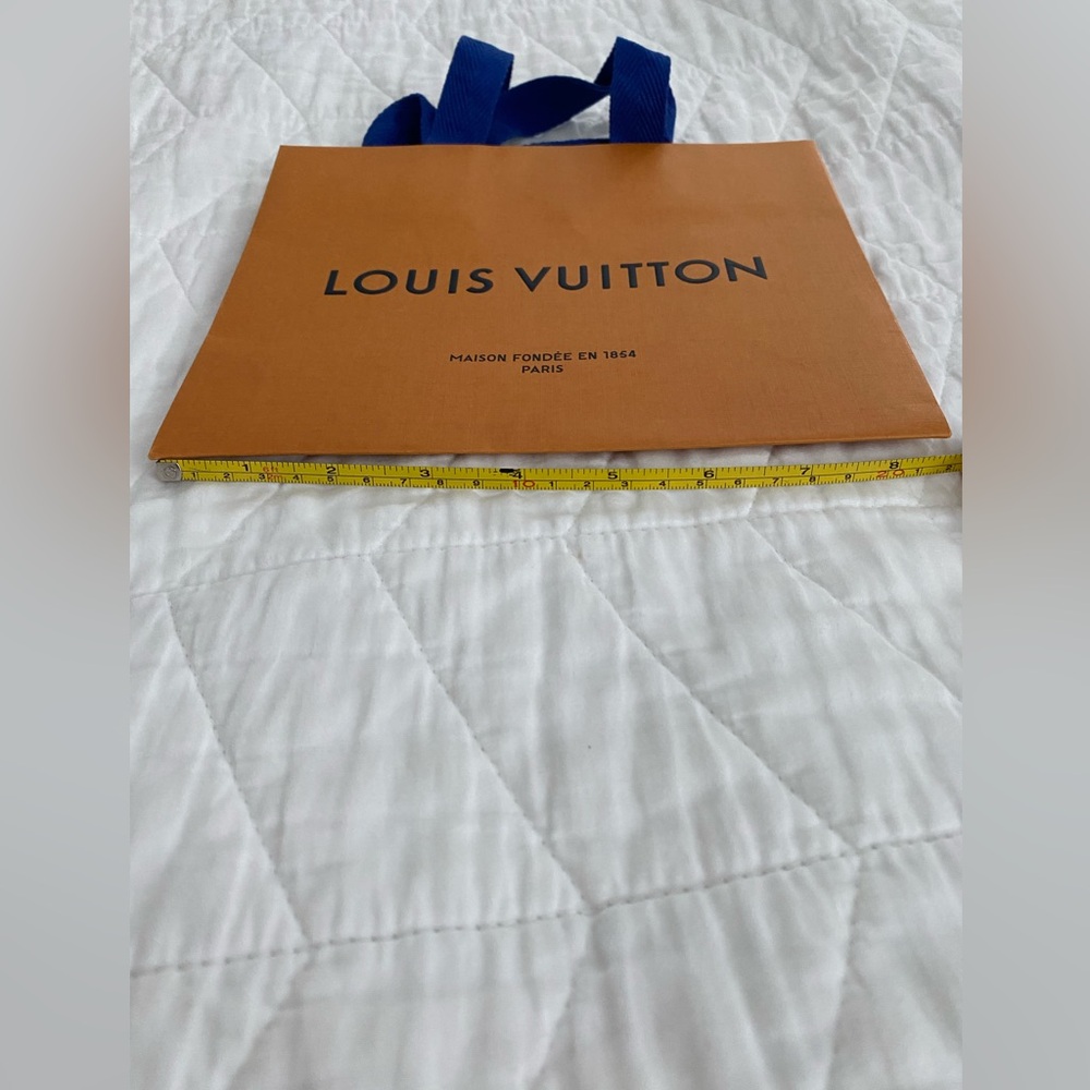 Louis Vuitton shopping bag orange blue. Fantastic condition. Only stored - Picture 5 of 9